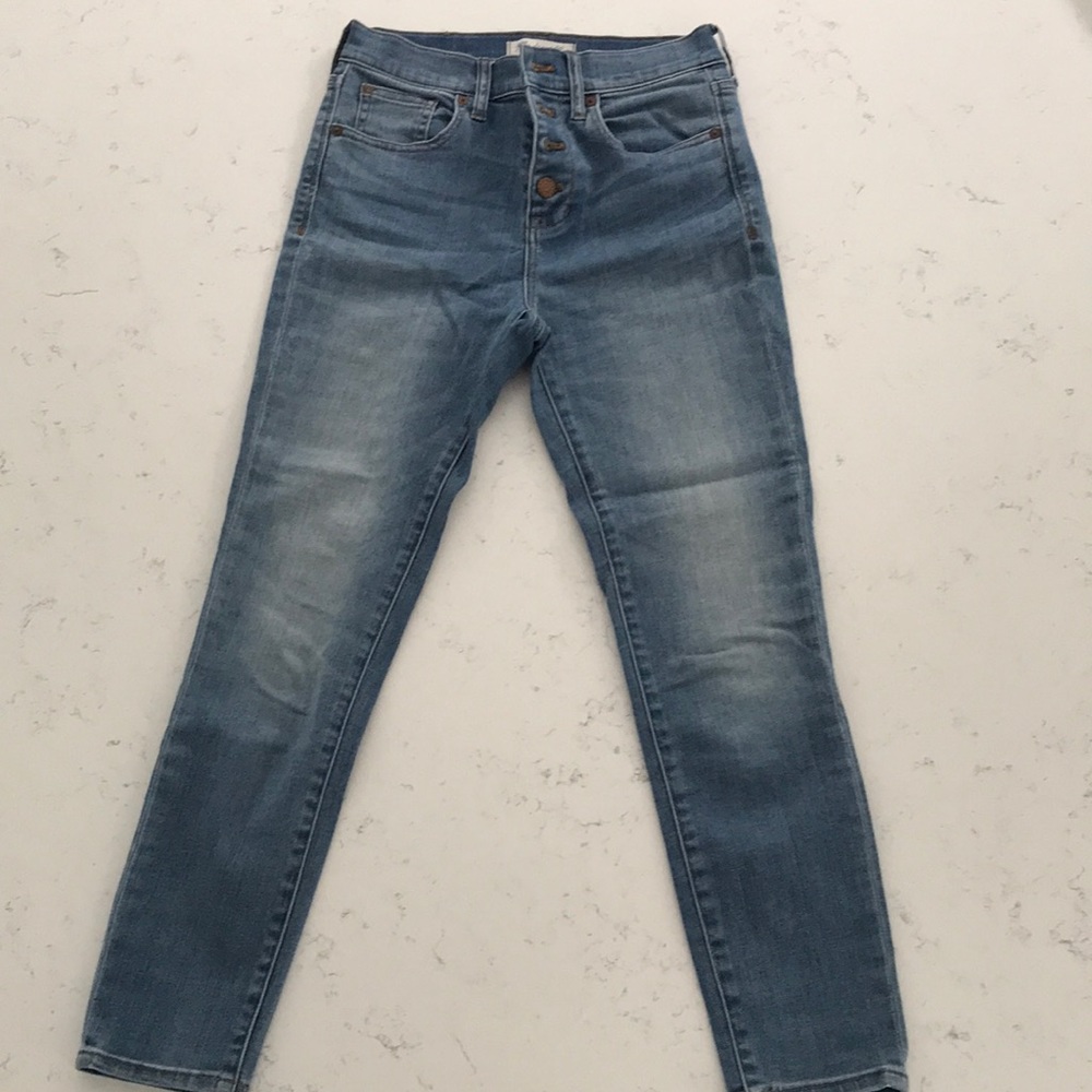 Madewell High Riser Crop 26 - Picture 2 of 5